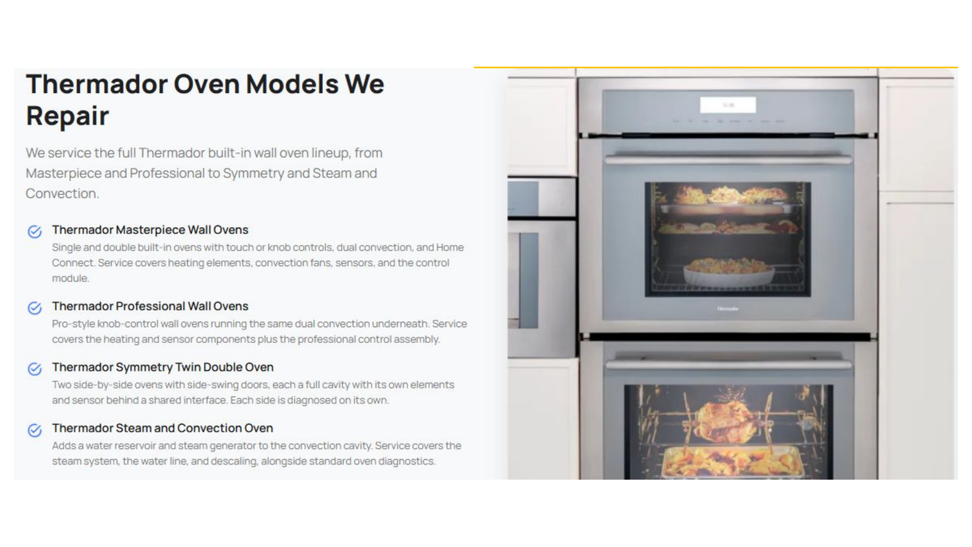 Bristol thermador oven repair page 16x9